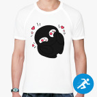 Мужская спортивная футболка