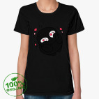 Женская футболка органик