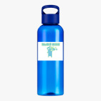 Прозрачная спортивная бутылка