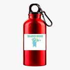 Металлическая бутылка 400 мл UV-DTF