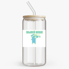 Банка с бамбуковой крышкой