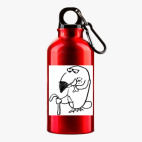 Металлическая бутылка 400 мл UV-DTF