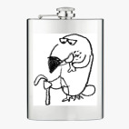 Фляжка стальная