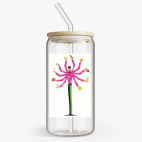 Банка с бамбуковой крышкой