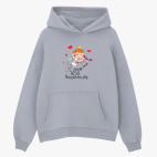 Толстовка худи оверсайз