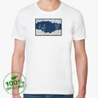 Мужская футболка органик