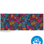 Летним днем, Яркие птички в цветах