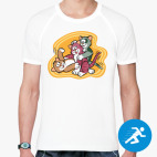 Мужская спортивная футболка