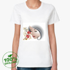 Женская футболка органик