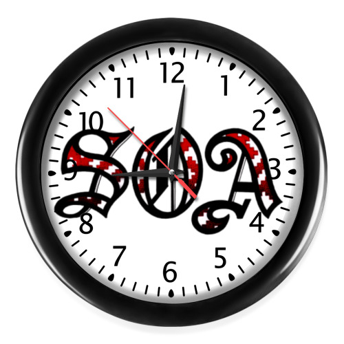 Настенные часы Эмблема SOA