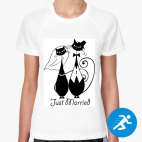 Женская спортивная футболка