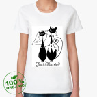 Женская футболка органик