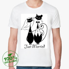 Мужская футболка органик