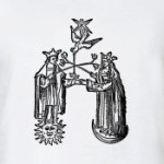 Женская футболка, белая