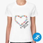 Женская спортивная футболка