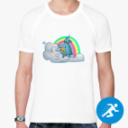 Мужская спортивная футболка