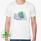 Мужская футболка органик