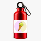 Металлическая бутылка 400 мл UV-DTF