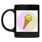 Кружка цветная UV-DTF