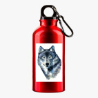 Металлическая бутылка 400 мл UV-DTF