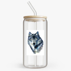 Банка с бамбуковой крышкой