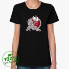 Женская футболка органик