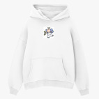 Толстовка худи оверсайз