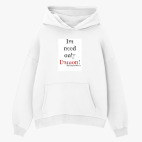 Толстовка худи оверсайз