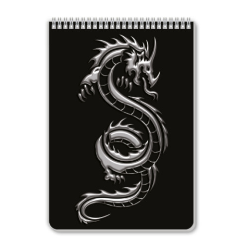 Блокнот с принтом Дракон
