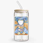 Банка с бамбуковой крышкой