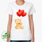 Женская футболка органик