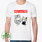 Мужская футболка органик