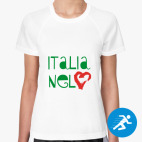 Женская спортивная футболка