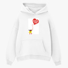 Толстовка худи оверсайз