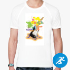 Мужская спортивная футболка