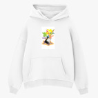 Толстовка худи оверсайз