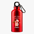 Металлическая бутылка 400 мл UV-DTF