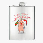 Фляжка стальная