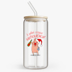 Банка с бамбуковой крышкой