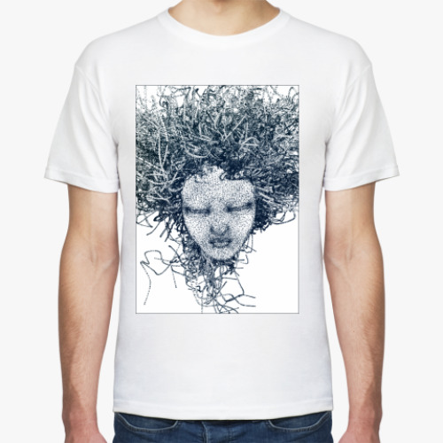 Футболка с принтом mask