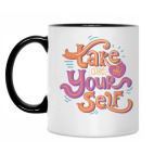 Кружка двухцветная