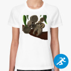 Женская спортивная футболка