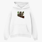 Толстовка худи оверсайз