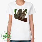 Женская футболка органик