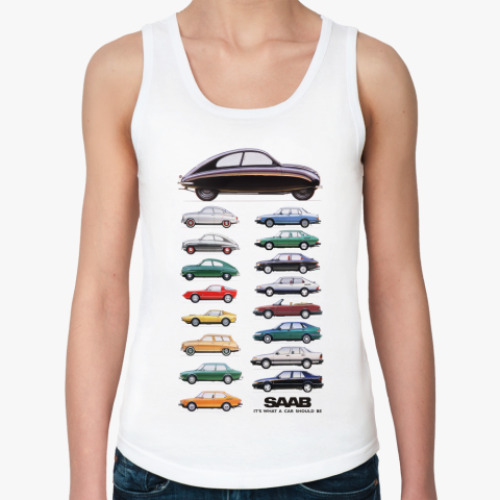 Женская майка True SAABs
