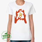 Женская футболка органик