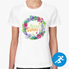 Женская спортивная футболка