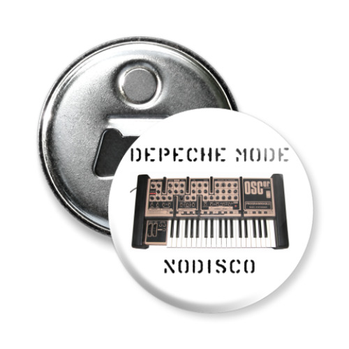 Магнит-открывашка с принтом Depeche Mode