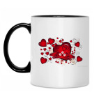 Кружка двухцветная