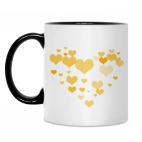 Кружка двухцветная